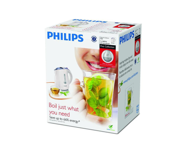 Philips HD 4676/40 1,0L 2400W biało-lawendowy - 127429 - zdjęcie 4